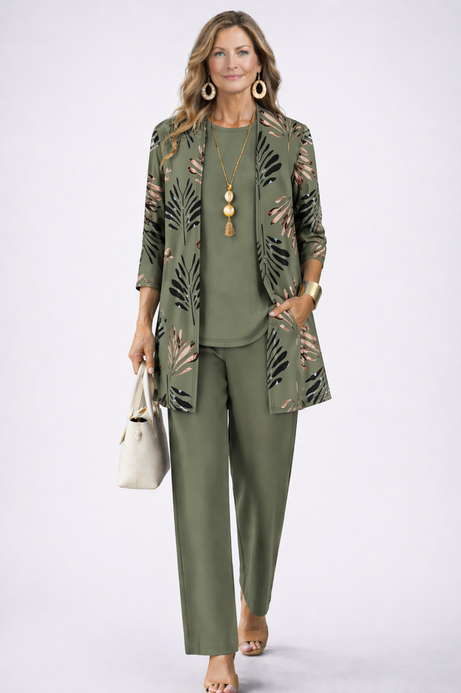 Anna | Printed Three-Piece Set