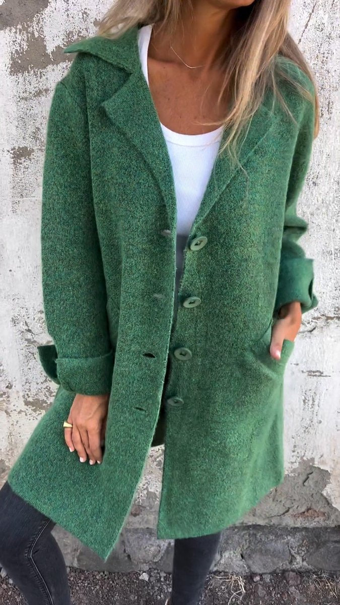 Rebecca | Relaxed Longline Lapel Coat