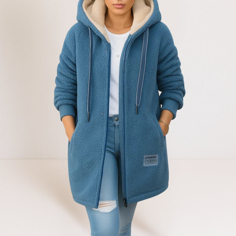Summer | Soft Hooded Zip-Up Jacket